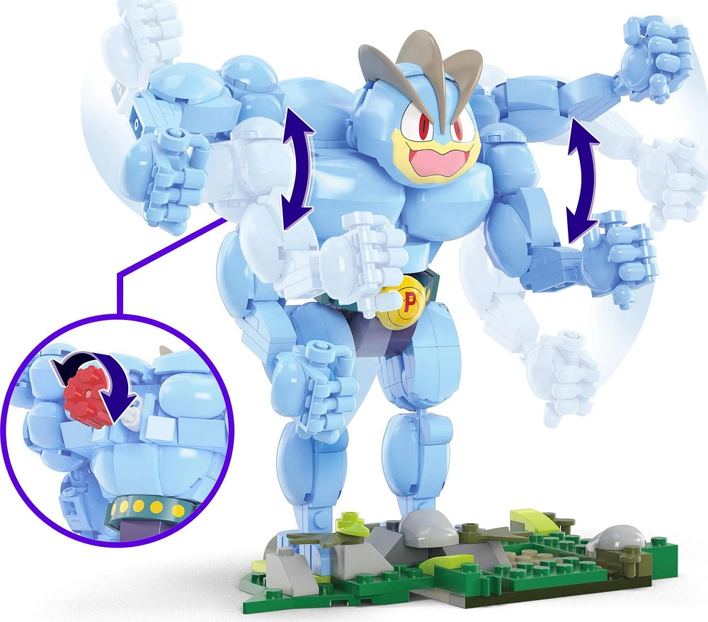 MEGA Pokémon Machamp Building Toy Kit (399 Pieces)