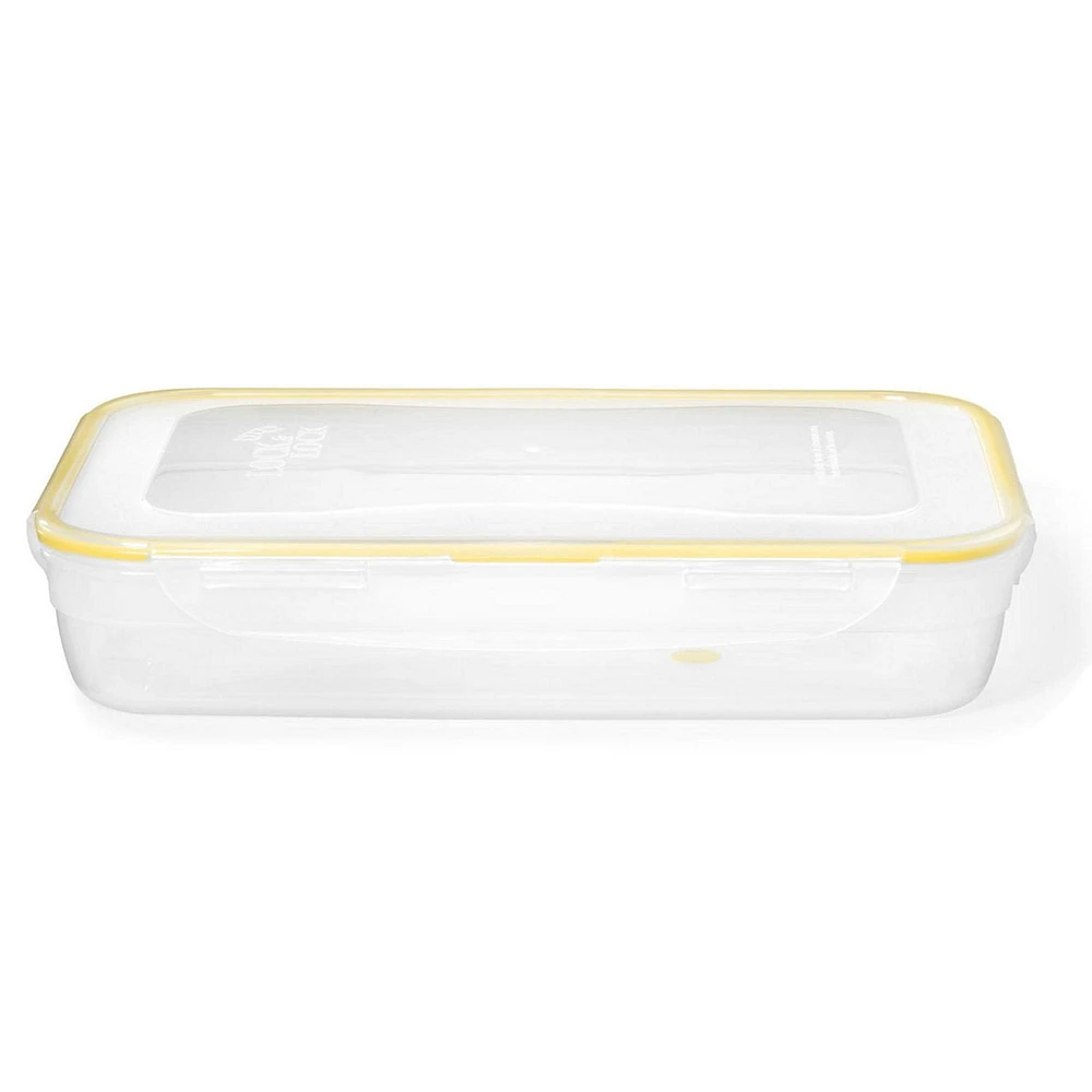 Starfrit LocknLock Easy Match 115 oz / 3.4 L Rectangular Container, Nestable and stackable