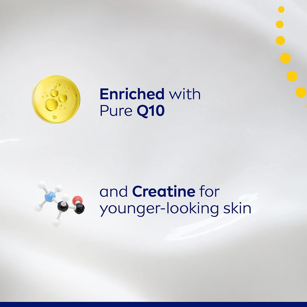 NIVEA Q10 Anti-wrinkle Power Replenishing Night Cream | Anti wrinkle night moisturizer, 50 mL