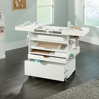 Sauder Craft Pro Series® Craft Cart, White, 417047