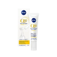 NIVEA Q10 Power Anti-Wrinkle Firming Eye Cream | Anti-wrinkle eye cream with antioxidant Q10, 15 mL