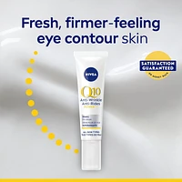 NIVEA Q10 Power Anti-Wrinkle Firming Eye Cream | Anti-wrinkle eye cream with antioxidant Q10, 15 mL