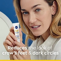 NIVEA Q10 Power Anti-Wrinkle Firming Eye Cream | Anti-wrinkle eye cream with antioxidant Q10, 15 mL