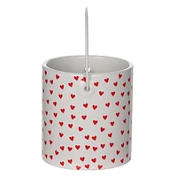 Valentine's day,Ceramic hearts Pail.