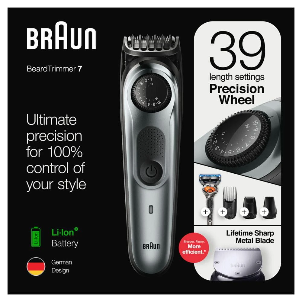 Braun Styler BT7240 Beard Trimmer and hair clipper