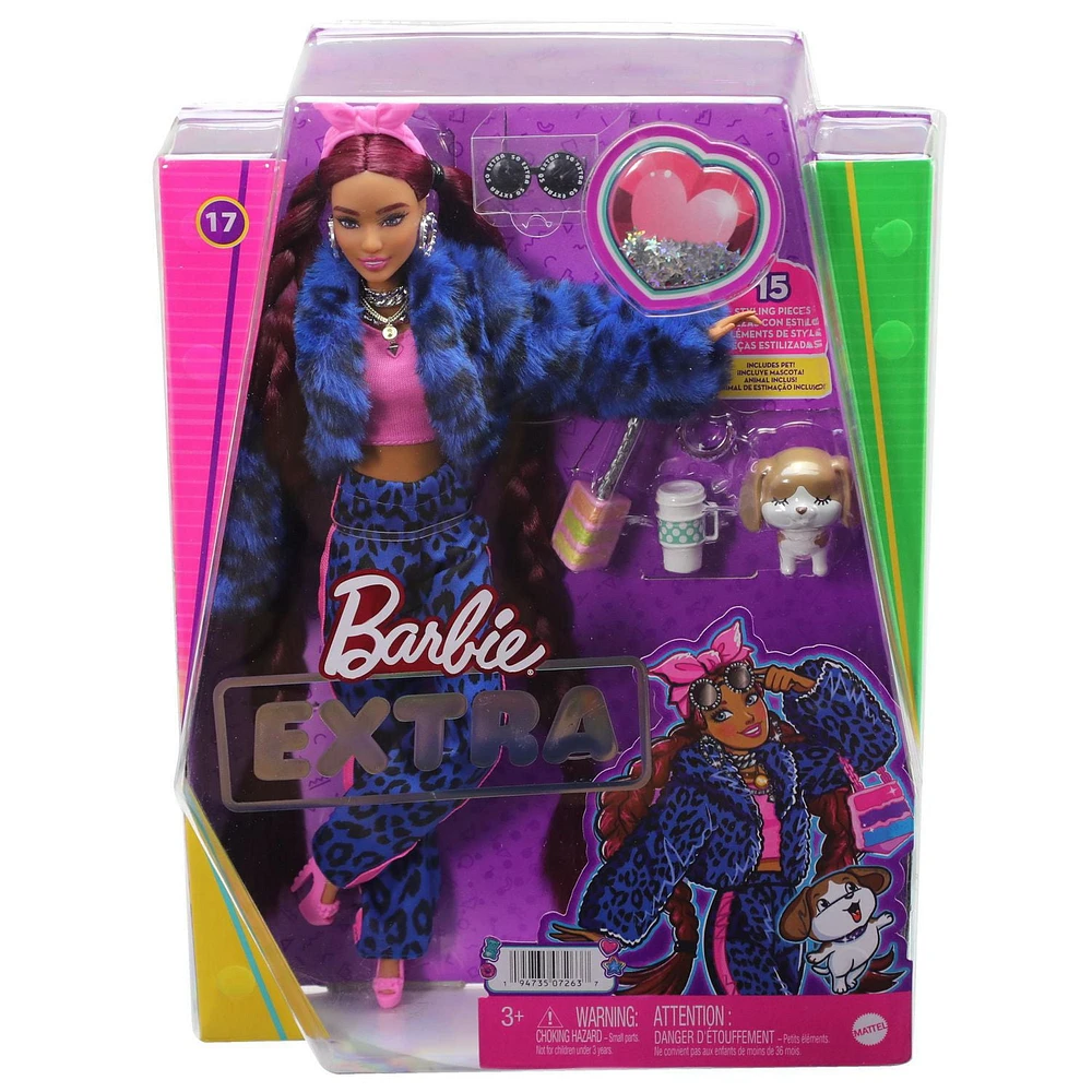 Barbie Extra Doll #17 - Blue Leotard Track Suit