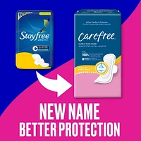 28 serviettes CAREFREEMD ultra-minces avec ailes à absorptivité régulière 28 serviettes