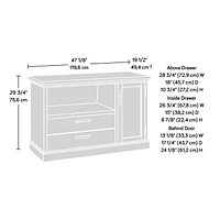 Sauder Aspen Post Credenza