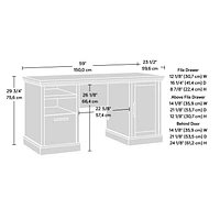 Sauder® Aspen Post Desk