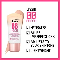 Maybelline New York Dream Fresh BB Cream, sheer coverage light bb cream