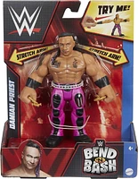 WWE Bend ‘N Bash Action Figure Damian Priest, 5.5-inch Collectible for Ages 6 Years Old & Up