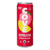 Cove Raspberry Lemonade Kombucha, 355 mL