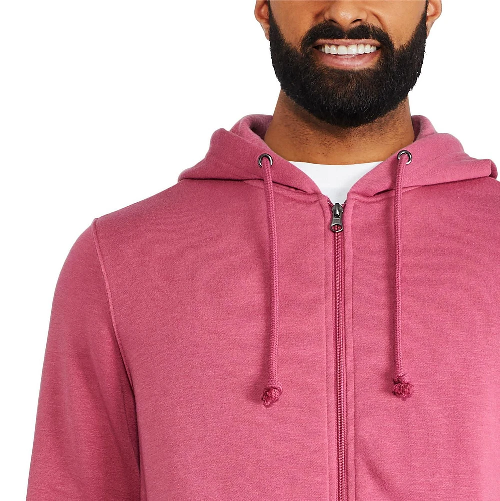 Haut à capuchon zippé sur la longueur George pour hommes