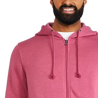 Haut à capuchon zippé sur la longueur George pour hommes