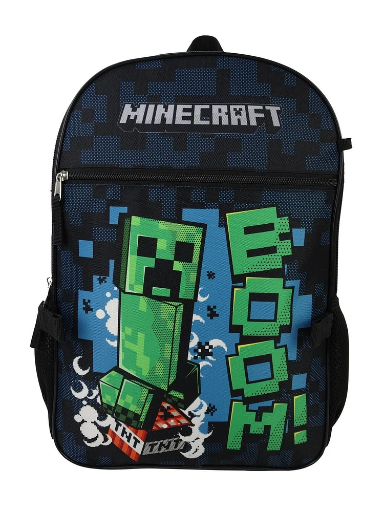 Minecraft 5 Piece Back Pack