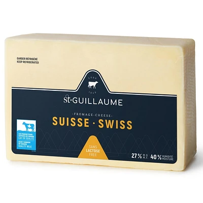 St-Guillaume Swiss, Swiss-type lactose-free cheese