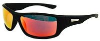 Athletic Works Mens Black Polarized Sunglasses