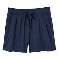 Short en mélange de lin Iyla pour femmes Tailles TP–TTG