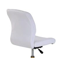 Mainstays Plush Velvet Office Chair, Velvet Task Chair