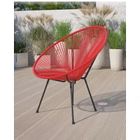 ACAPULCO CHAIR  Wire Chair-Red