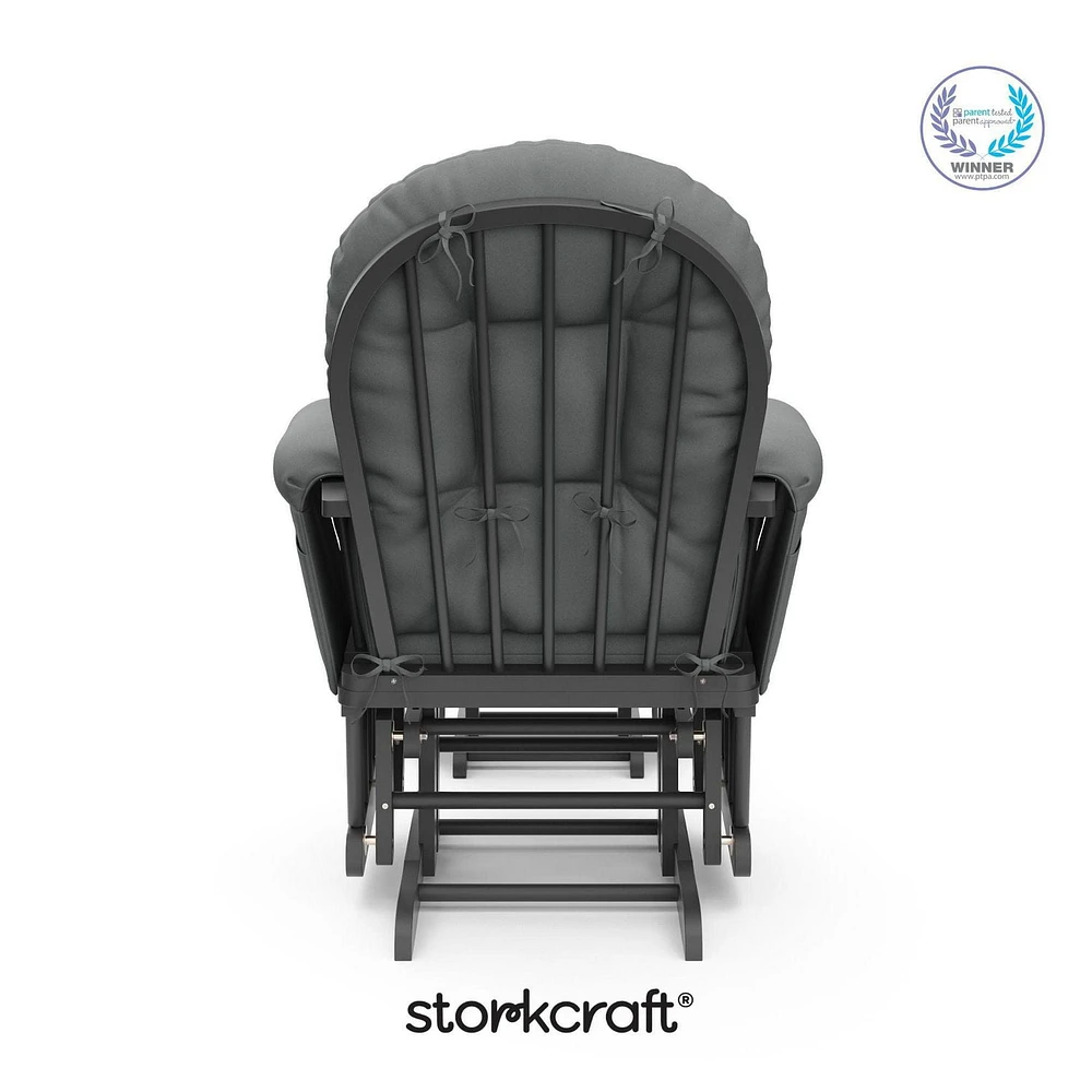 Storkcraft Hoop Glider and Ottoman