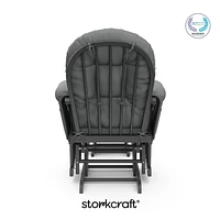 Storkcraft Hoop Glider and Ottoman