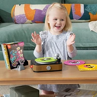 Fisher-Price Rockin’ Record Player Musical Toy for Preschool Pretend Play