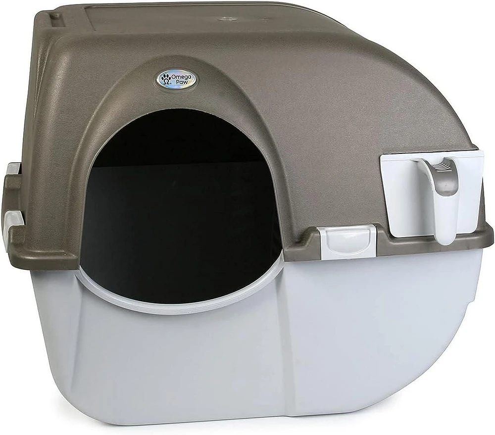 Omega Paw Roll 'n Clean Self-Cleaning Litter Box