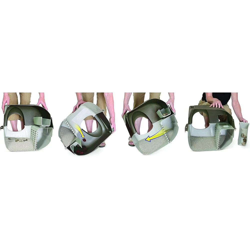 Omega Paw Roll 'n Clean Self-Cleaning Litter Box