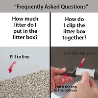 Omega Paw Roll 'n Clean Self-Cleaning Litter Box
