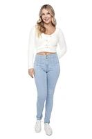 Jeaniologie ™ Ladies’ Mid-rise Skinny Jeans