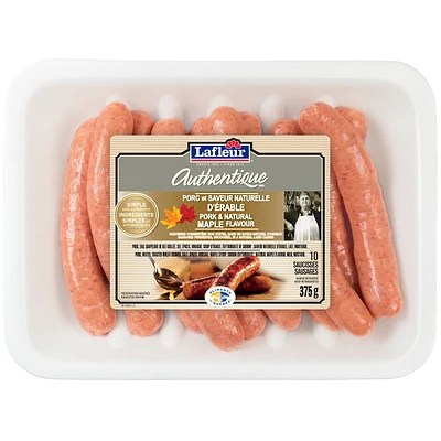 Lafleur Authentique saucisses porc & érable