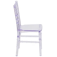 Kids White Resin Chiavari Chair