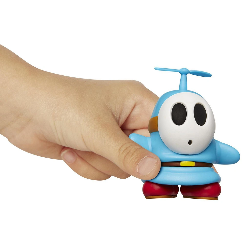 Nintendo 4" Blue Shy Guy with Propeller