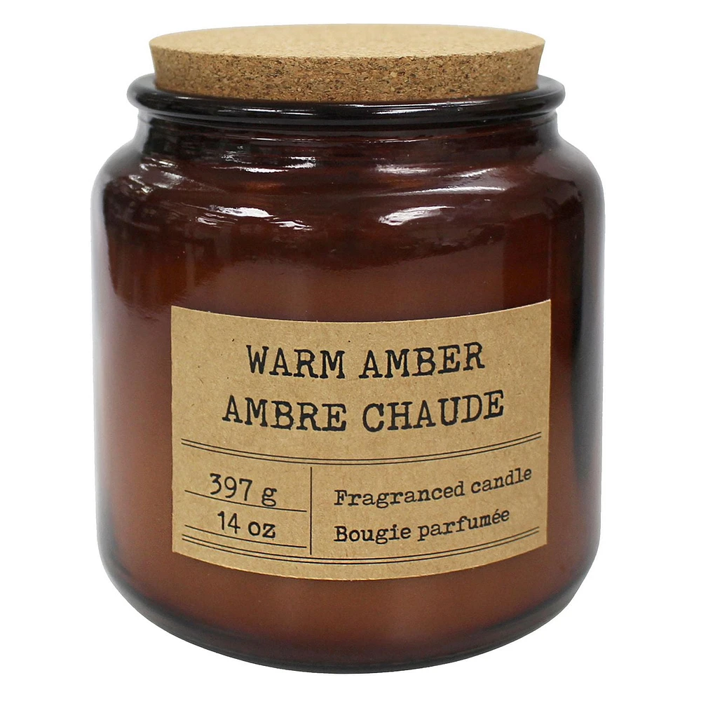 WARM AMBER Fragrance Candle