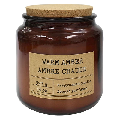 WARM AMBER Fragrance Candle