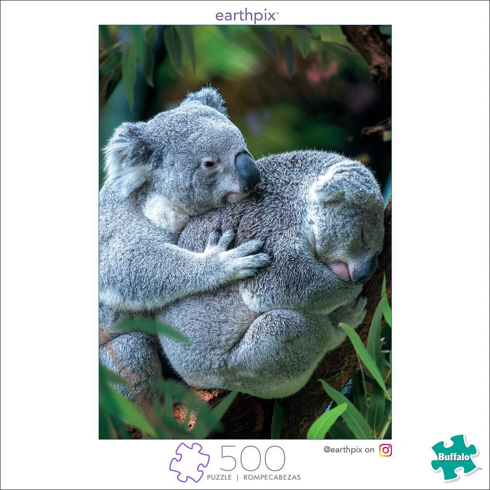 Buffalo Games - Earthpix - Bear Hug - 500 Piece Jigsaw Puzzle