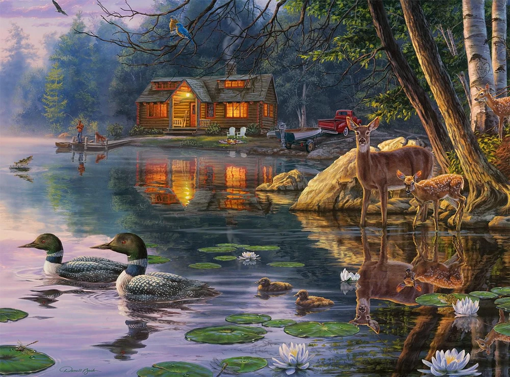 Buffalo Games - Darrell Bush - Early Reflections - 1000 Piece Jigsaw Puzzle