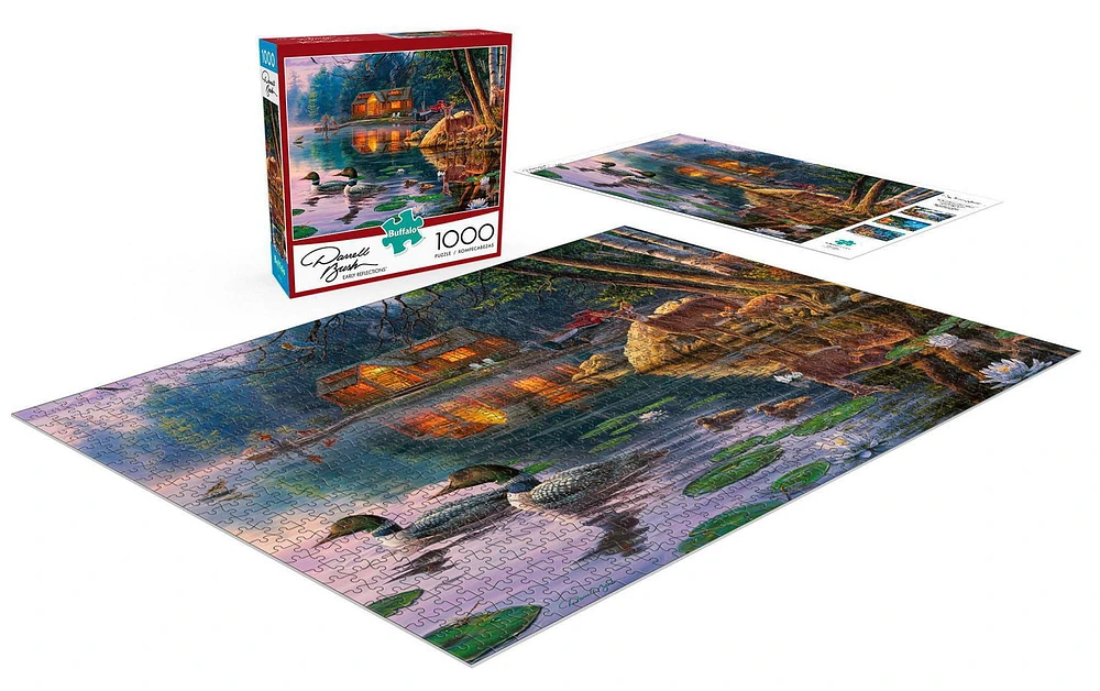 Buffalo Games - Darrell Bush - Early Reflections - 1000 Piece Jigsaw Puzzle