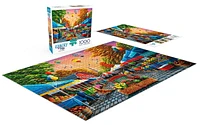 Buffalo Games - Country Life - Farmer's Market - 1000 Piece Jigsaw Puzzle