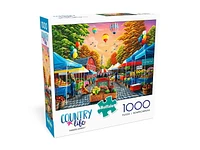 Buffalo Games - Country Life - Farmer's Market - 1000 Piece Jigsaw Puzzle