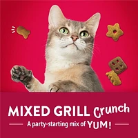 Friskies Party Mix Mixed Grill Crunch, Cat Treats 454g, 454 g