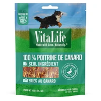 VitaLife Duck Tenders, All Natural Dog Treats, 400 g Jerky Treats