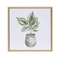 Sentra Botanicals Framed Canvas Art Set, 13in W x 13in H x 1in D