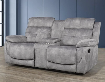 Alto Loveseat with Storage, Grey