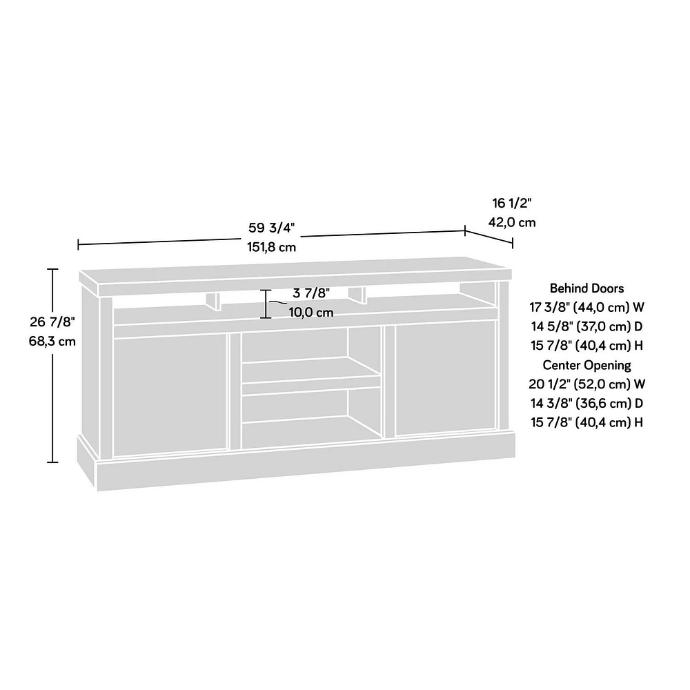 Sauder® Cannery Bridge TV Credenza