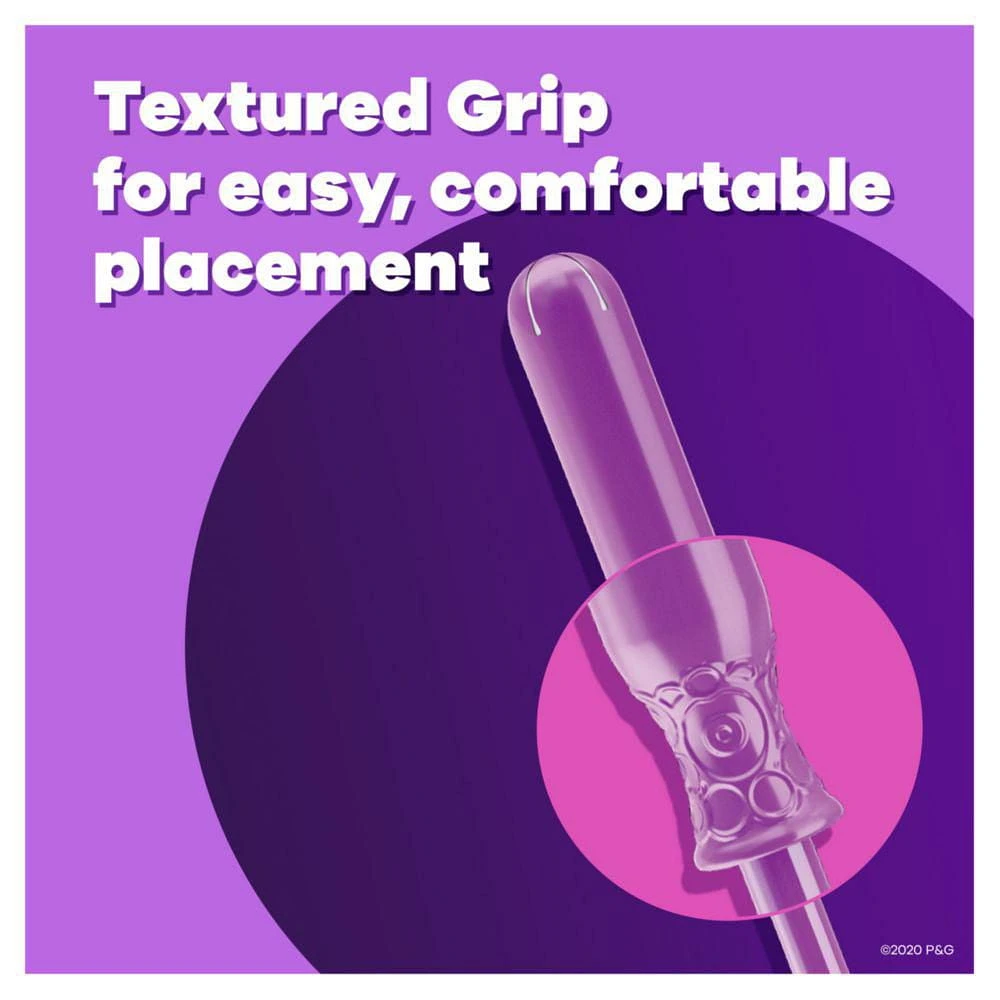 Tampons Tampax Radiant, avec tresse anti-fuites LeakGuard, degré d’absorption léger, non parfumés, 14 tampons
