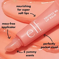 e.l.f. Cosmetics Squeeze Me Lip Balm. Grape, Sheer tint of color 6g