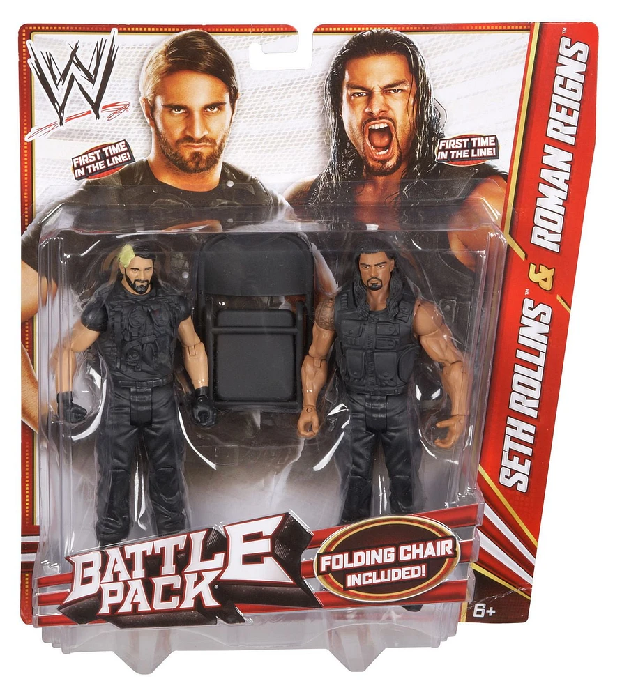 WWE Battle Pack: Reigns and Rollins Figure 2-Pack - Series #24