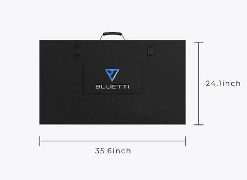 BLUETTI Premium Series AC200P L Portable Power Station, B210P Expansion battery with PV350 Solar Panel Bundle